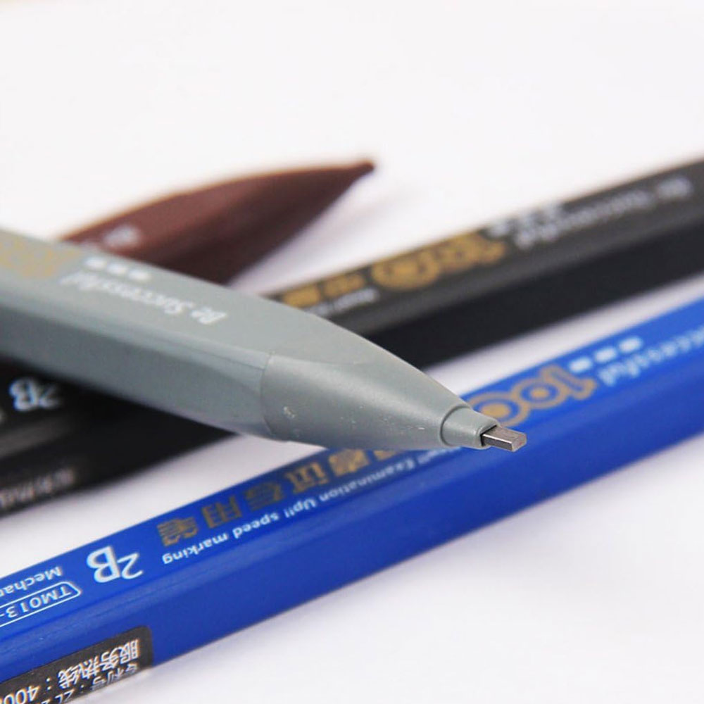 2B 기계식 연필 세트 (연필 1개, 리드 6개 포함) - Staedtler Pencil Lumocolor 리뷰 및 가격