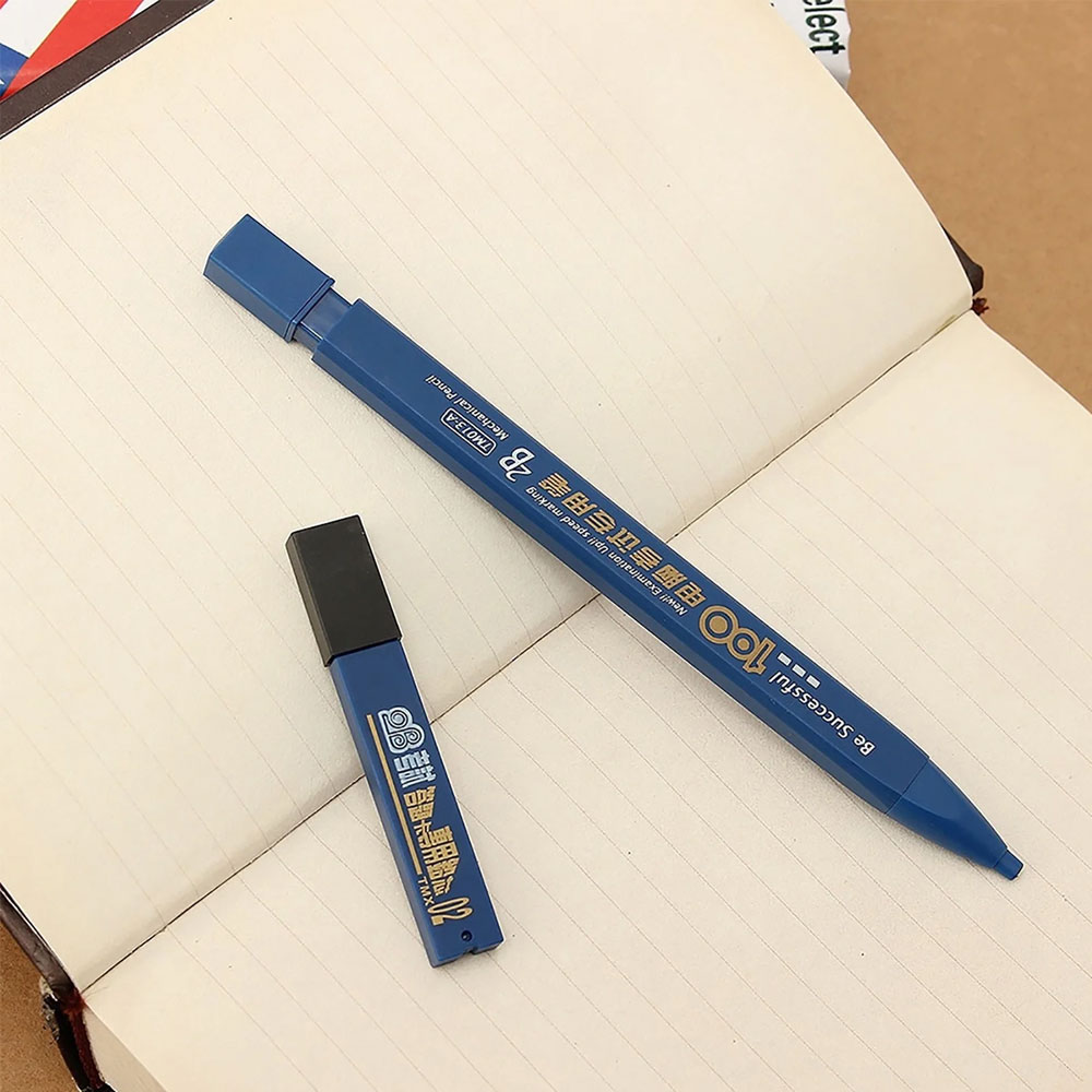 2B 기계식 연필 세트 (연필 1개, 리드 6개 포함) - Staedtler Pencil Lumocolor 리뷰 및 가격