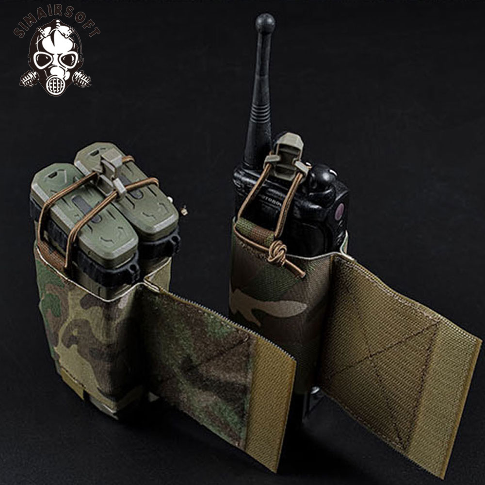 전술 탄성 MBITR 라디오 거치대 윙맨 파우치 AR  - Magazine Holder Rack 리뷰 및 가격